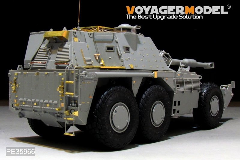 Modèle Voyager PE35966 Rhino SPH G6 moderne d&amp;#39;Afrique du Sud (modèle de base) pour TAKOM 2052 au 1/35 – image 3