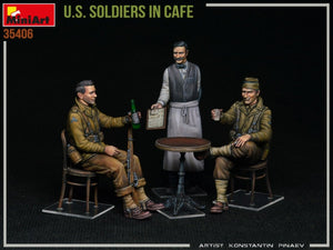MiniArt 35406 SOLDATS AMÉRICAINS DANS UN CAFÉ 1/35 – image 2