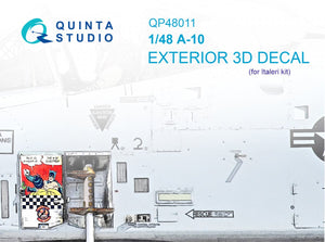 Quinta Studio QP48011 A-10 Extérieur (Italeri) 1/48