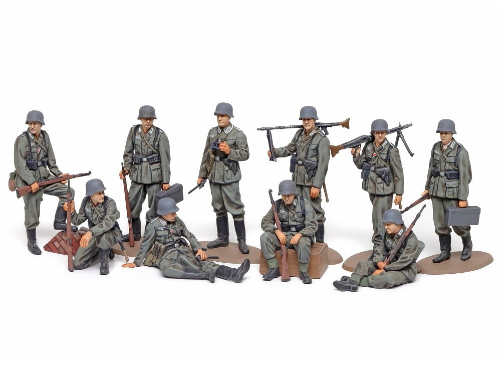Tamiya 32602 Coffret d&amp;#39;infanterie de la Wehrmacht de la Seconde Guerre mondiale au 1/48 – image 2