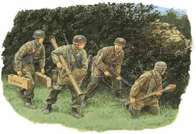 Dragon 6127 CHASSEURS DE CHARS HEDGEROW (1/35)