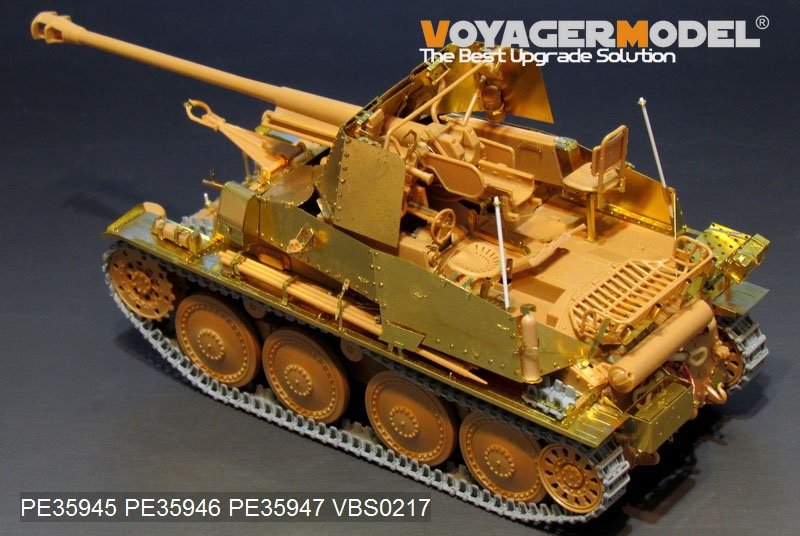 Maquette Voyager PE35945 Chasseur de chars allemand Marder III (Sd.Kfz.139) de la Seconde Guerre mondiale, à base de la maquette TAMIYA 35248 au 1/35 – Bild 11