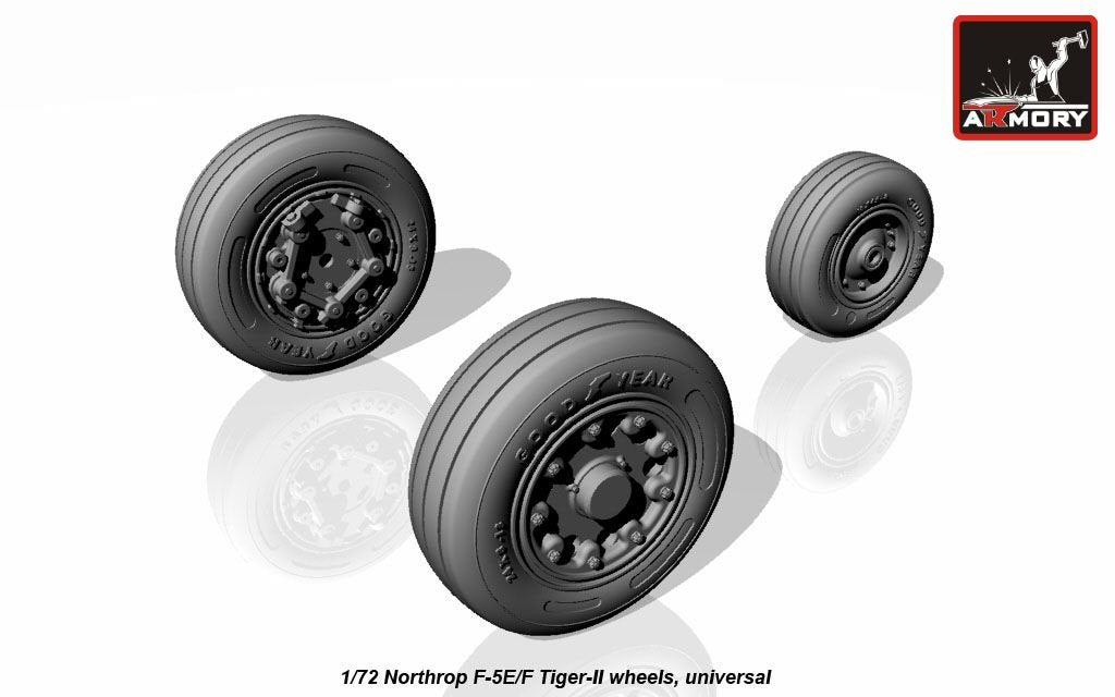 Roues Armory Models AW72309 F-5E/F Tiger-II 1/72 – image 4