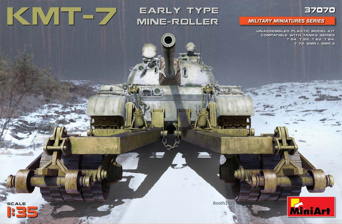 MiniArt 37070 KMT-7 ROULEAU DE MINE DE TYPE PREMIER (1/35)