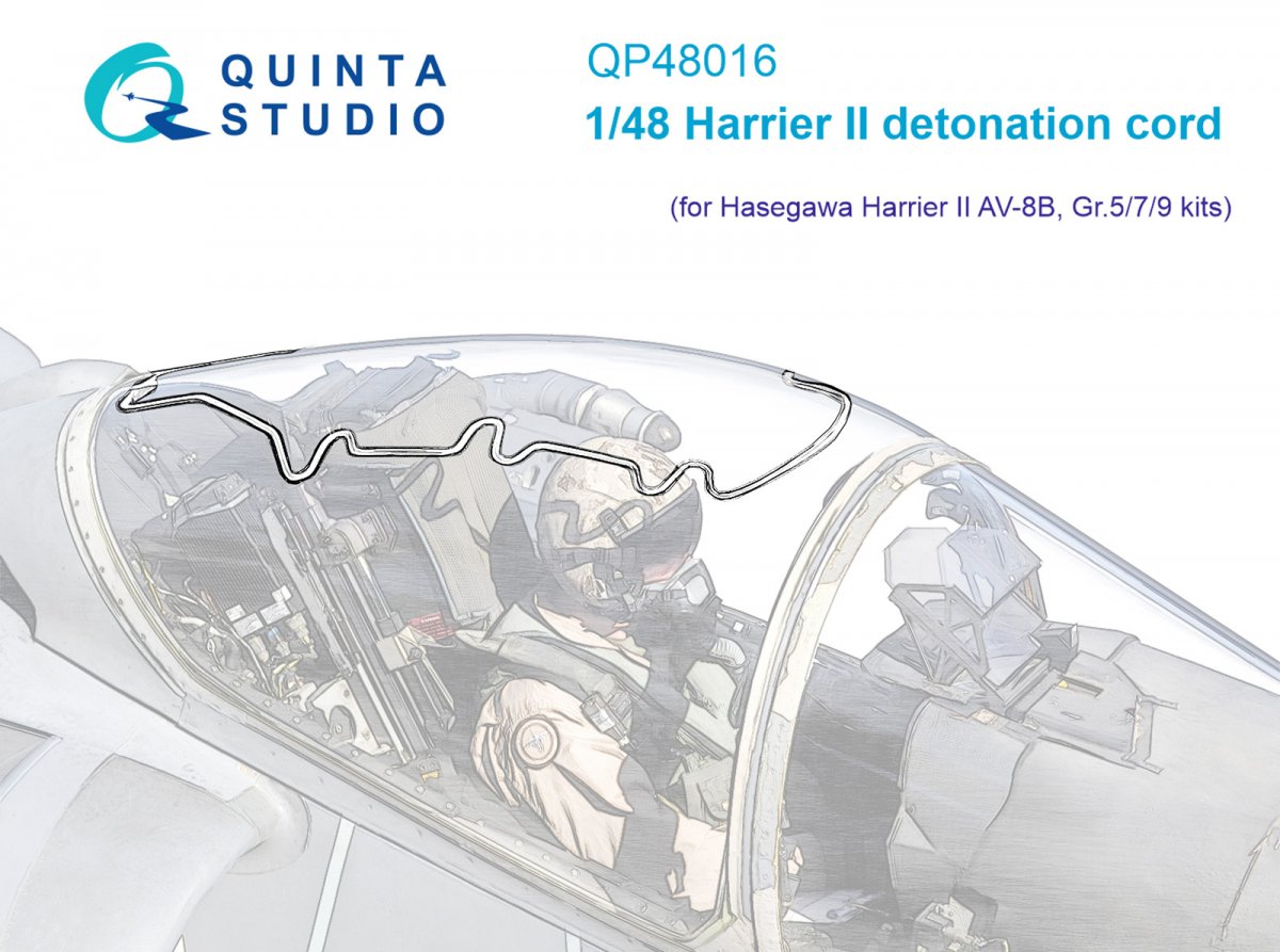 Cordon de détonation Quinta Studio QP48016 Harrier II (Hasegawa) 1/48