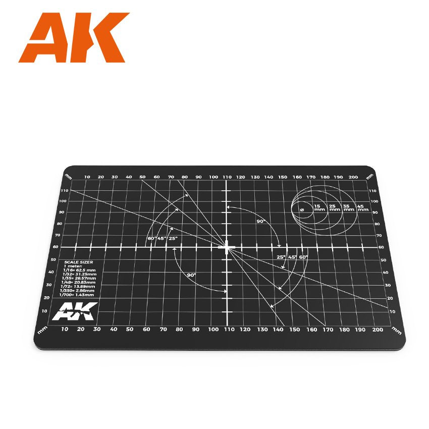 Tapis de découpe double face AK Interactive AK9313 (A5) – imagen 4