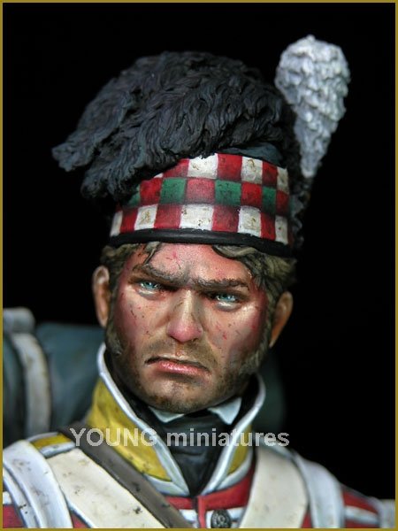 Young Miniatures YH1826 Le 92e régiment des Gordon Highlanders, Waterloo 1815, échelle 1/10 – image 8