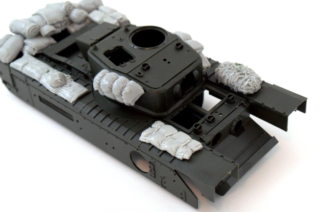Ensemble de rangement Panzer Art RE35-579 pour MkIV « Churchill » (kit Tamiya) 1/35 – imagen 5