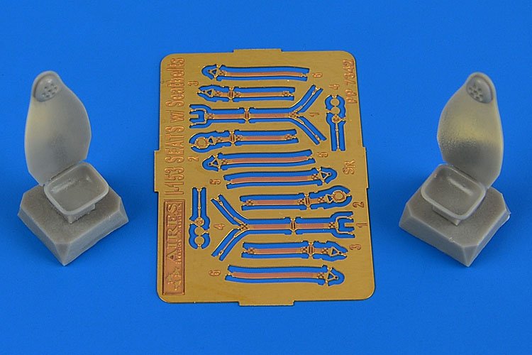 Siège Aires 7342 I-153 Chaika 1/72 ICM