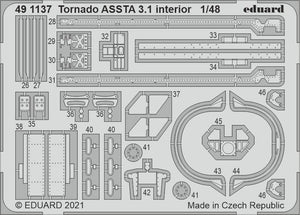 Intérieur Eduard 491137 Tornado ASSTA 3.1 pour Revell 1/48 – image 2