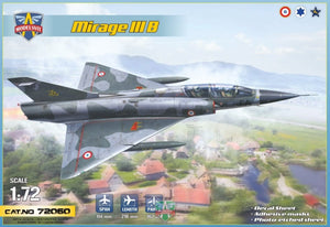 Modelsvit 72060U Mirage IIIB 1/72 SANS CADRE &amp;quot;G&amp;quot;/ SANS CADRE G