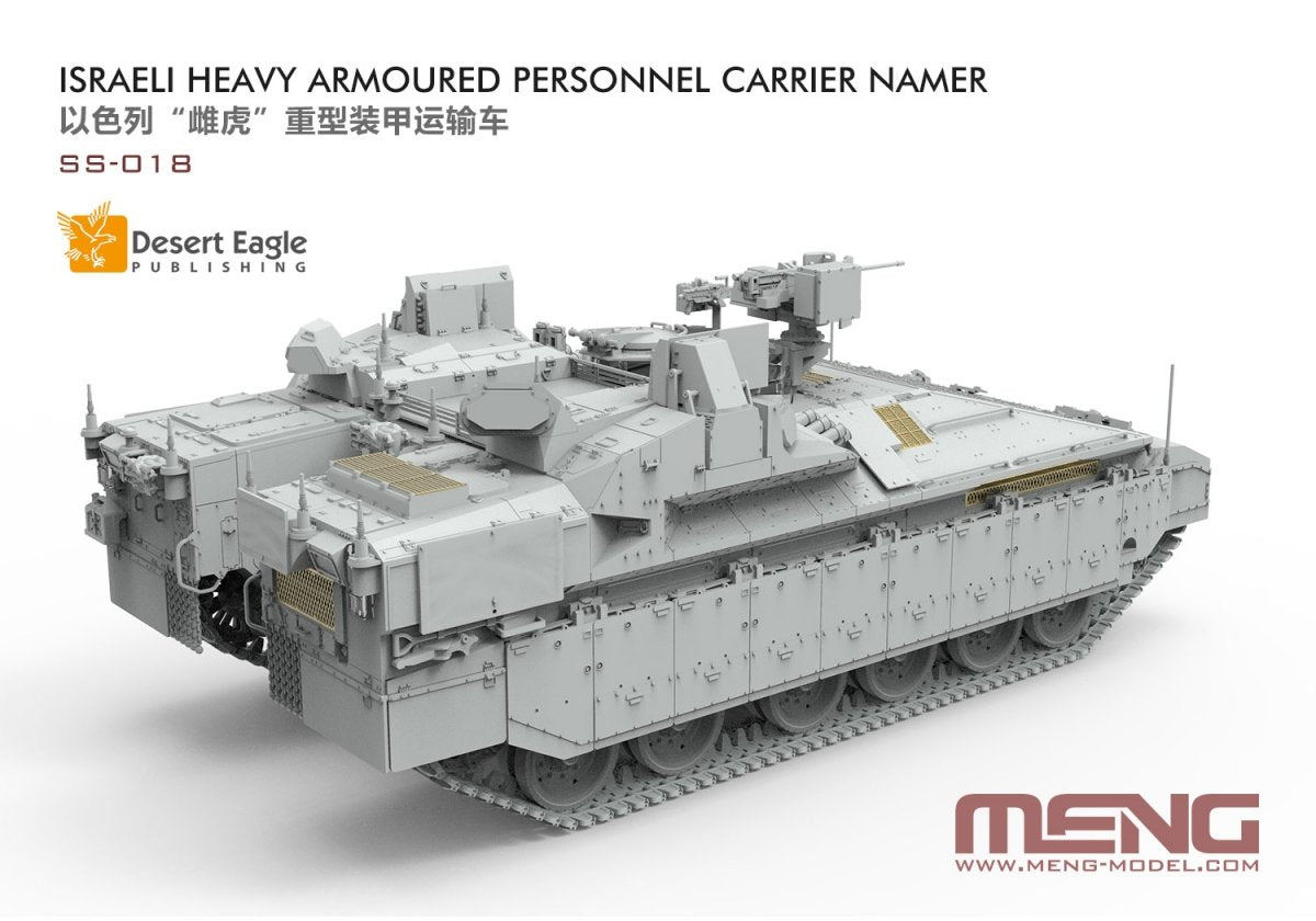 Maquette Meng SS-018, véhicule blindé de transport de troupes israélien lourd, échelle 1/35 – image 3