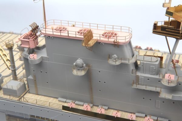 MK1 Design MD-20021 Porte-avions CV-6 Enterprise de l&amp;#39;US Navy - Pièces de détail pour maquette Trumpeter au 1/200 – imagen 13