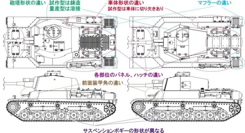 Maquette Fine Molds FM32 Char moyen IJA Type 4 Chi-To Prototype Ver. 1/35 – image 6