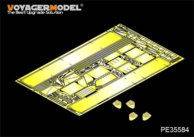 Garde-boues Voyager Model PE35584 pour char de combat principal israélien moderne Tiran 5, compatible avec le modèle TAMIYA 35328 au 1/35
