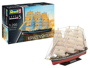 Revell 05159 Russian Barque Kruzenshtern 1/200