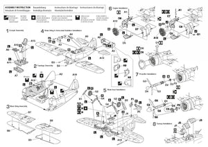 Hobby 2000 72064 Brewster F2A-1/2 Buffalo (HASEGAWA + CARTOGRAF + MASQUES) 1/72  – Bild 2