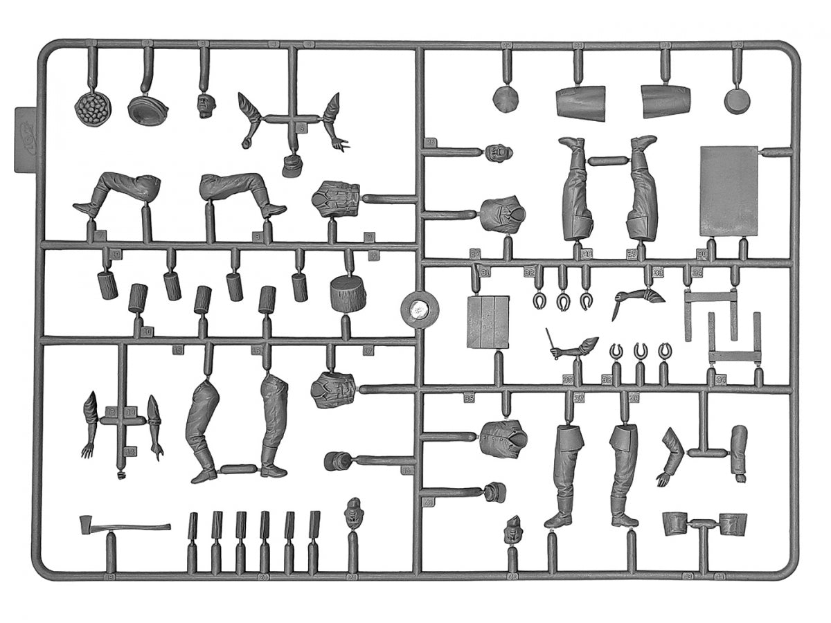 ICM 35421 AHN Gulaschkanone avec cuisiniers 1/35 – imagen 6