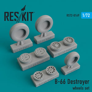 RESKIT RS72-0169 B-66 « DESTROYER » JEU DE ROUES 1/72