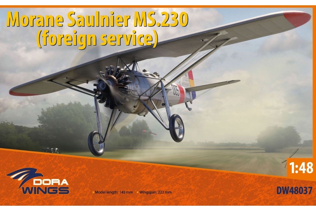 Dora Wings 48037 Morane-Saulnier 230 (Service extérieur) 1/48