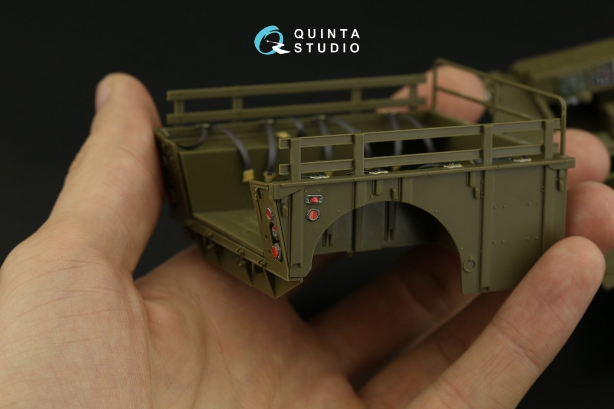 Quinta Studio QD35051 Famille de chèvres Gama Intérieur imprimé en 3D et coloré sur papier décalcomanie (Tamiya) 1/35 – image 10