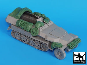 Ensemble d&amp;#39;accessoires Black Dog T35018 Sdkfz 251 C pour Dragon 1/35