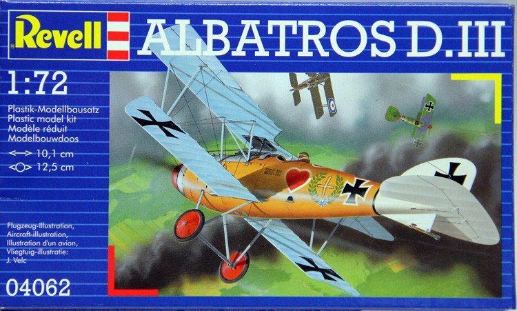 Revell 04062 Albatross D.III 1/72