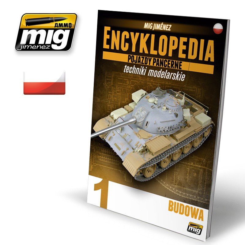 Ammo of Mig Jimenez 6199 Encyclopédie des techniques de modélisme - Véhicules blindés (polonais) - Coffret de 6 volumes relié – image 2