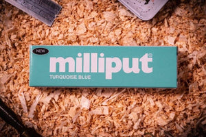 Mastic époxy Milliput ML006 bleu turquoise (113,4 g)