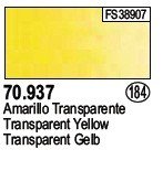 Vallejo 70937 Jaune transparent (184)