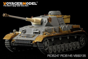 Maquette Voyager PE35247, char allemand Pz.Kpfw.IV Ausf.G (division LAH, Kharkov, 1943) (pour DRAGON 6363), échelle 1/35 – imagen 2