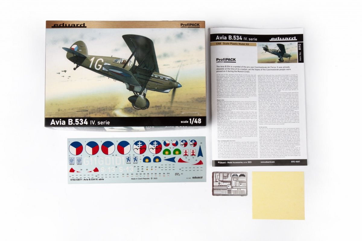 Eduard 8192 Avia B-534 IV série 1/48 – image 3