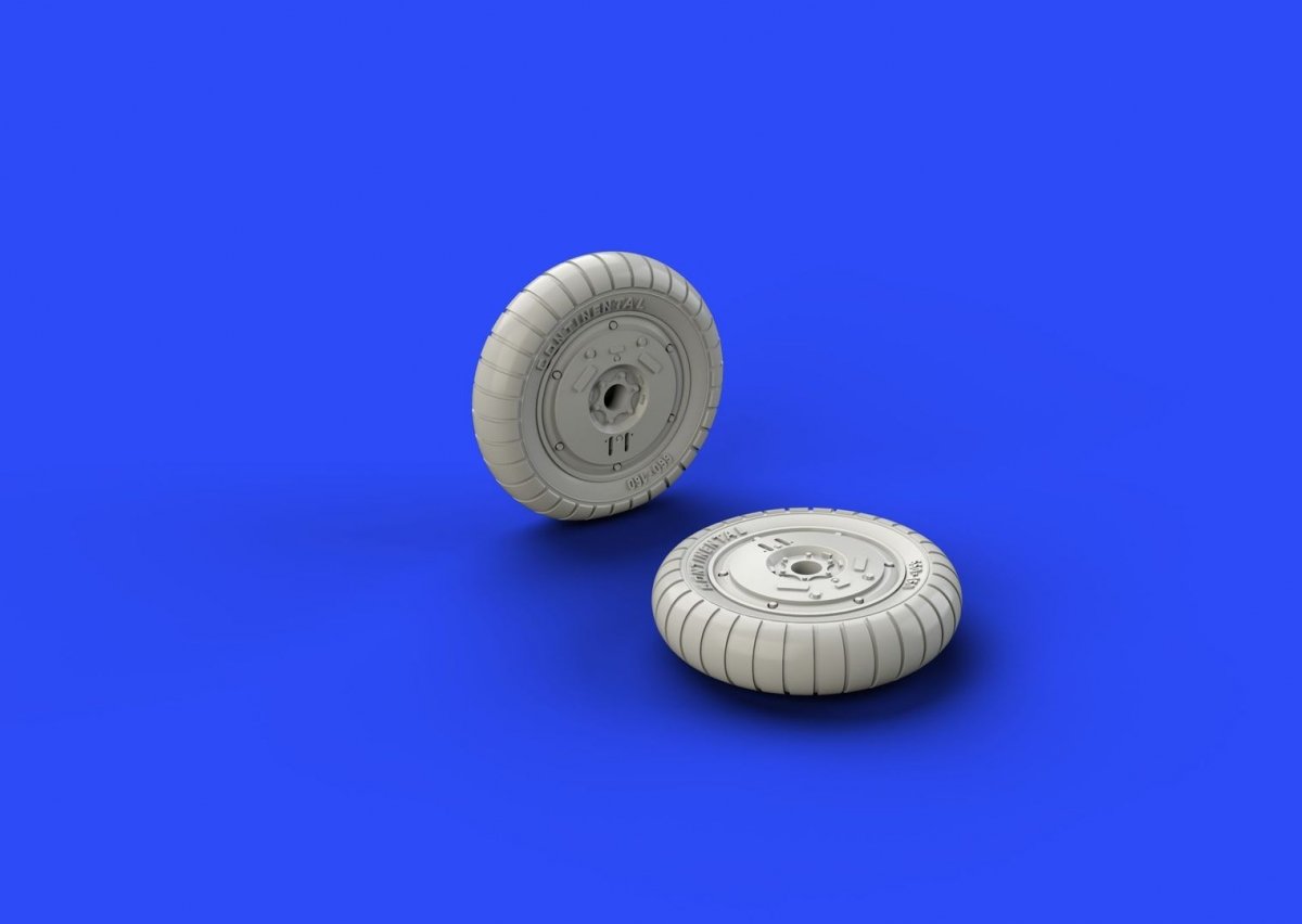 Roues Eduard 648261 Bf 109G-6 au 1/48 – image 3