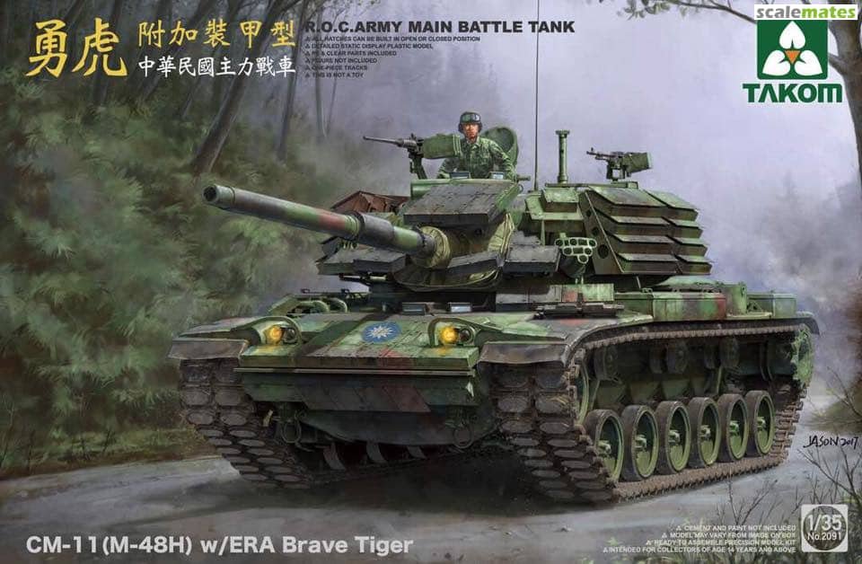Takom 2091 CM-11 Brave Tiger avec ERA M-48H 1/35