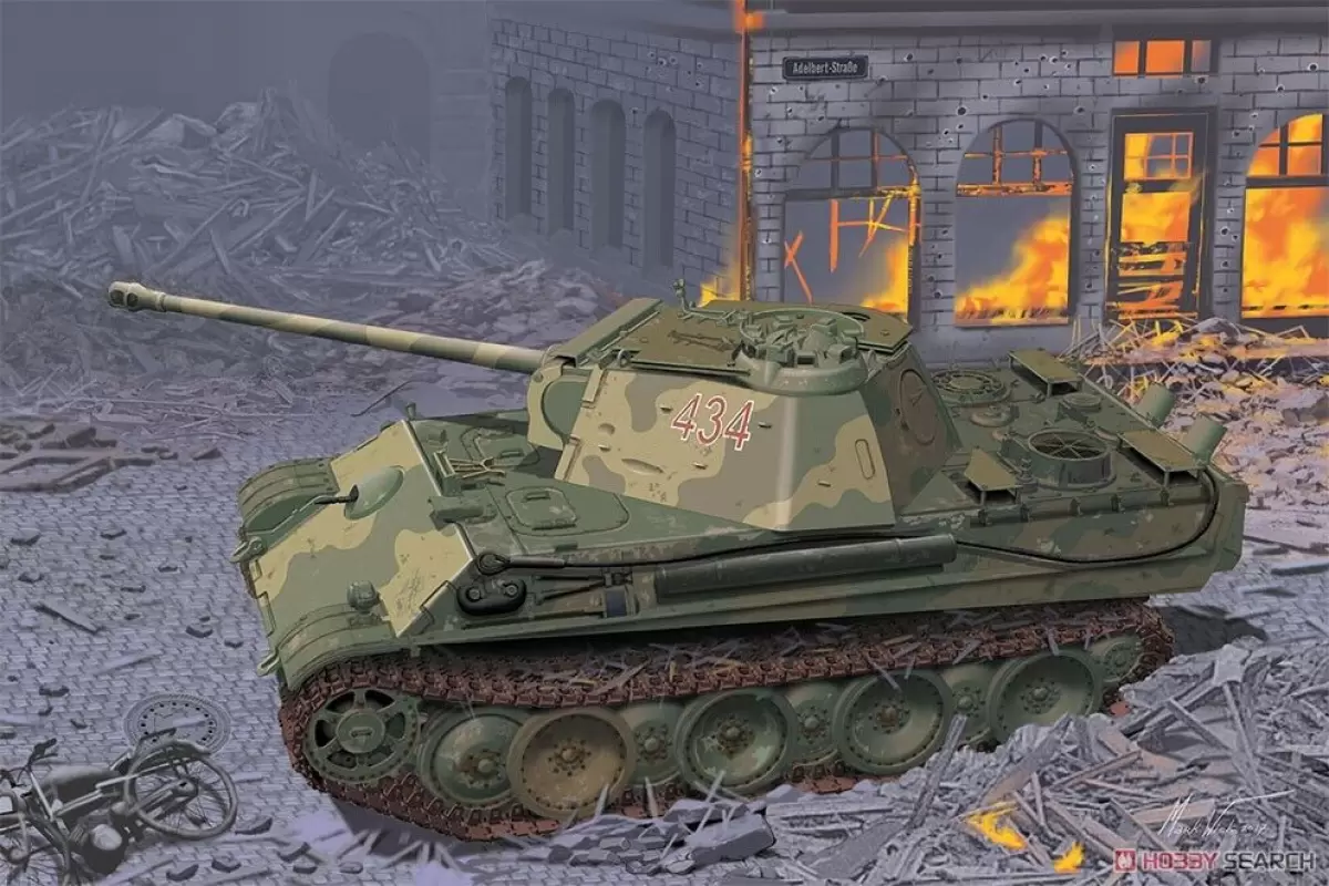 Dragon 6913 Panther G avec blindage de toit de tourelle supplémentaire (Édition Premium) 1/35
