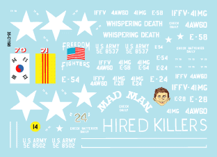 Star Decals 35-C1198 Camions armés du Vietnam 5 1/35  – image 2