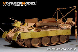 Modèle Voyager PE35969 Bergepanther Ausf.A allemand de la Seconde Guerre mondiale (type ancien, porte-outils Panther A) de base pour MENG SS-015 1/35 – Bild 2