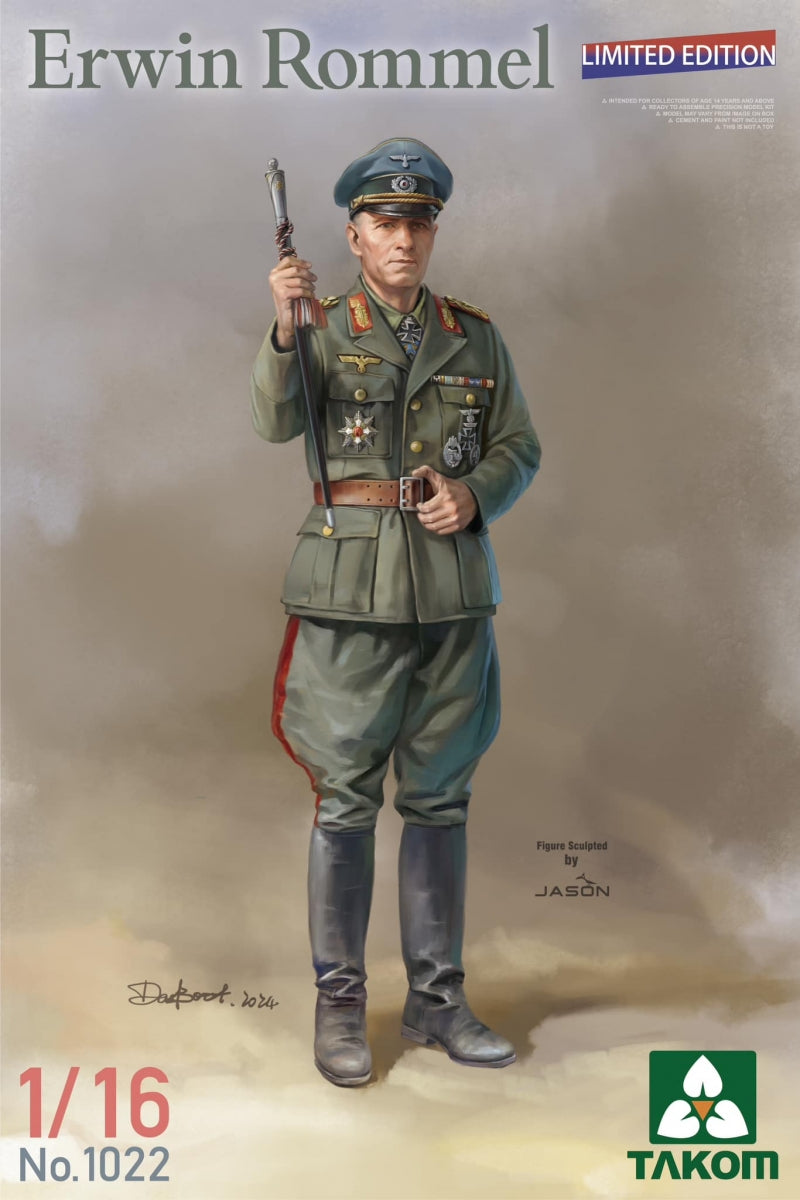 Takom 2194W Sd.Kfz 250/1 + Sd.Kfz 250/3 Greif Rommel Command Half-Track + 1/16 Erwin Rommel 1/35 – Bild 4