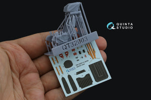 Quinta Studio QR+32037 Siège éjectable K-36DM (première version) (pour Su-17M3/M4/UM3/22, Su-24, MiG-29 9-12 Premiers appareils) (Toutes les maquettes) 1/32 – image 2