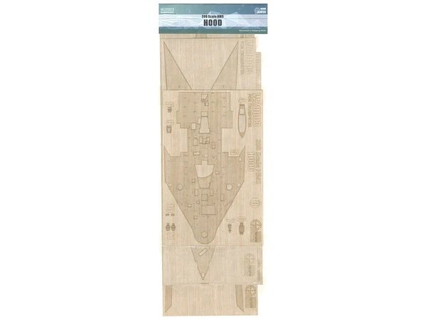 Wood Hunter W20003 Pont en bois du HMS Hood 1/200