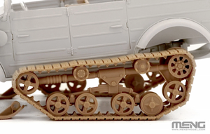 Maquette Meng VS-018 Semi-chenillé allemand Pkw.K1 Kubelwagen Type 155 au 1/35 – image 7