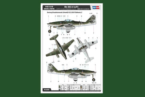 Hobby Boss 80370 Me 262 A-1a/U1 1/48 – immagine 2