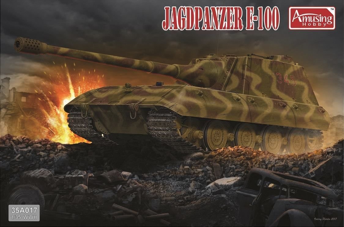 Maquette amusante Hobby 35A017 Jagdpanzer E-100 (1/35)