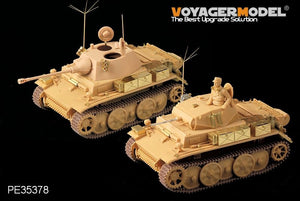 Voyager modèle PE35378 WWII allemand PzKpfw.II.Ausf.L Luch Version tardive de base pour kit Tasca 1/35 – immagine 12