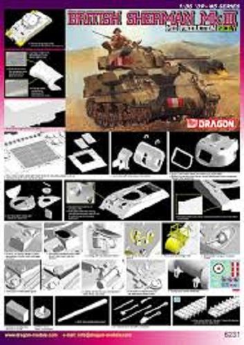 Dragon 6231 Sherman Mk.III Production moyenne, Sicile (1/35) – Bild 2