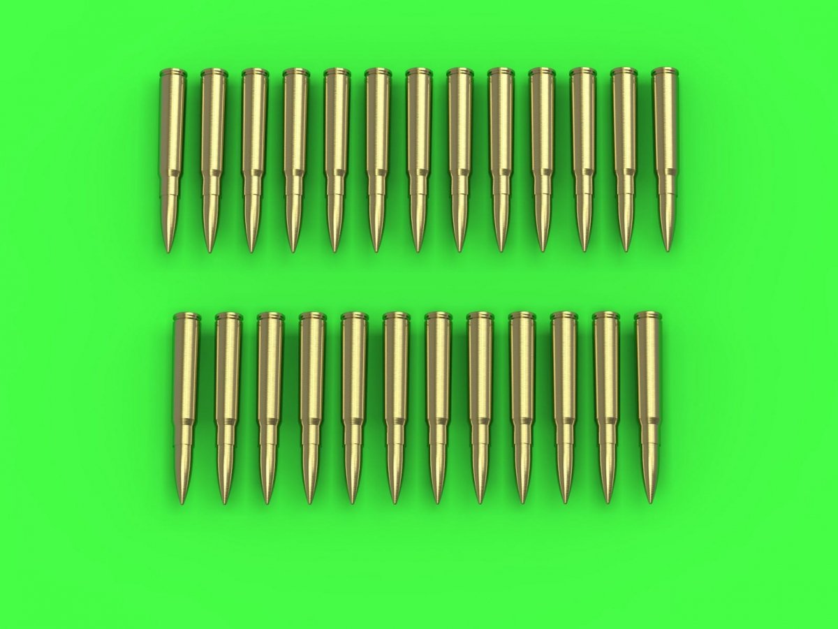 Cartouches Master GM-35-026 MG-34/MG-42 (7,92 mm) (25 pièces) 1/35