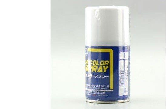 Mr.Hobby S-001 S001 Blanc - (Brillant) Spray
