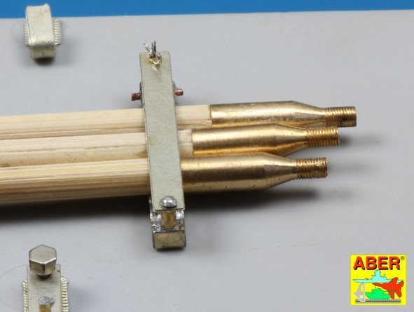 Tiges de nettoyage de canon Aber 16052 avec supports pour Tiger II (1/16) – immagine 11