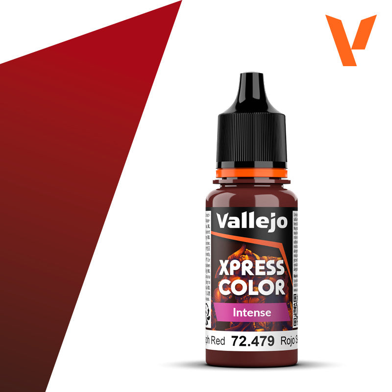 Vallejo 72479 Xpress Color - Rouge Séraphin Intense Acrylique 18 ml