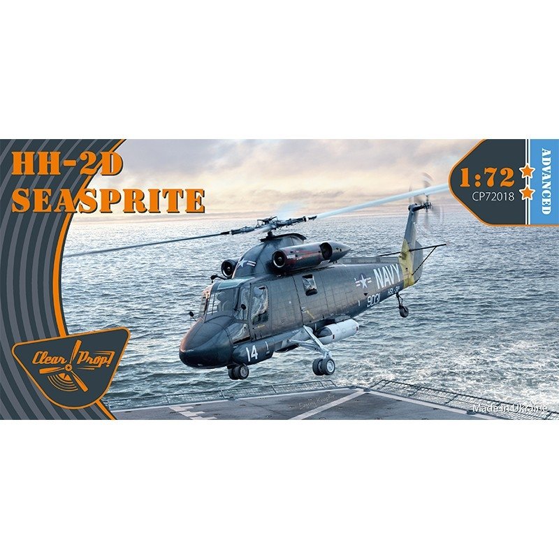 Hélice transparente ! Kit avancé CP72018 HH-2D Seasprite 1/72